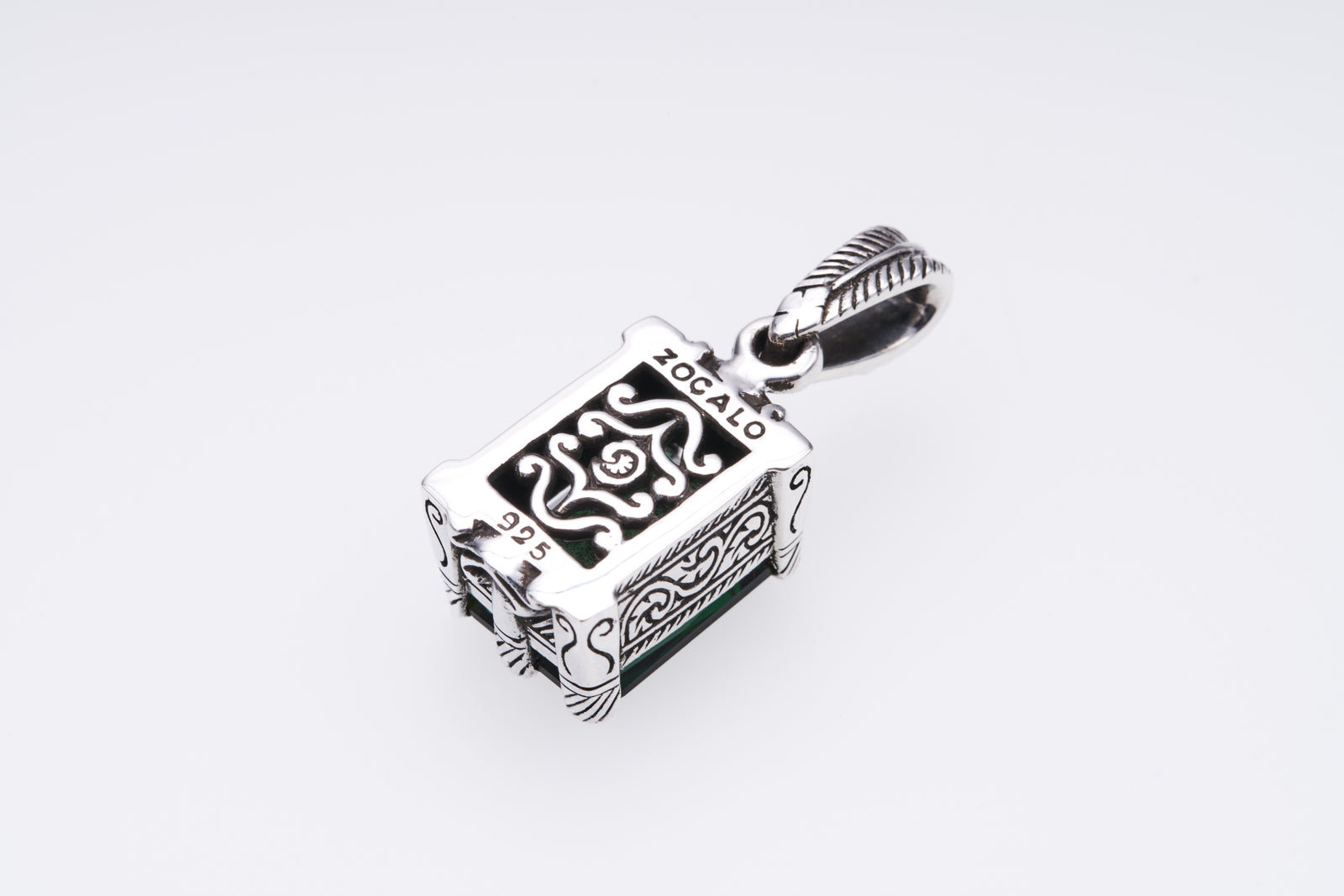 Islamic Pendant : L (Green Quartz)｜イスラミック・ペンダントトップ