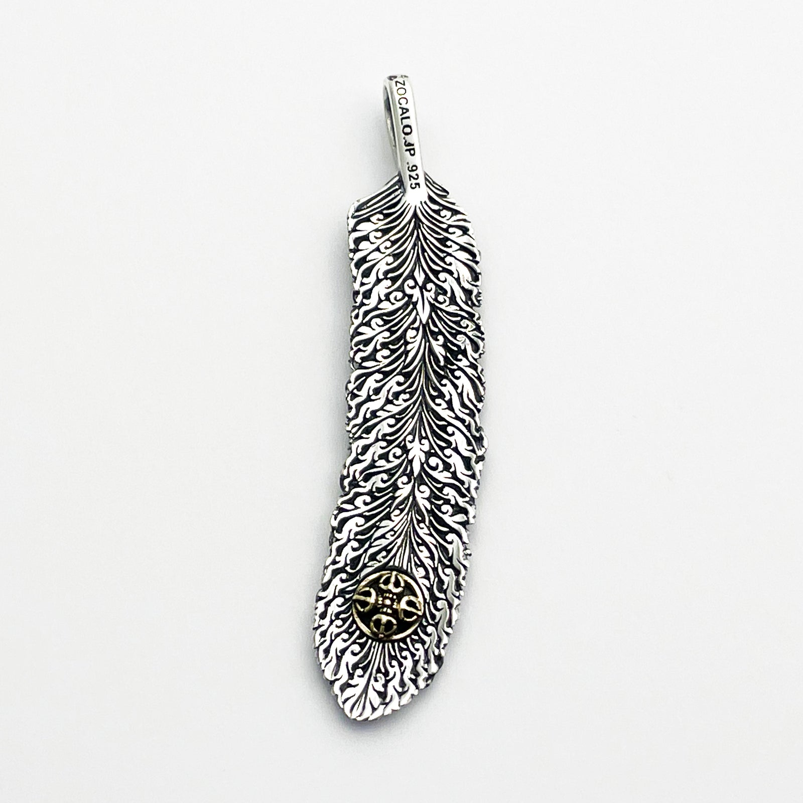 Leaf Feather Pendant ｜リーフ・フェザー・ペンダントトップ｜ – ZOCALO JAPAN OFFICIAL WEB SITE