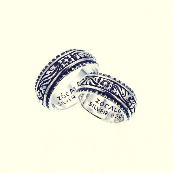 Ivy Wide Ring (Antique Finish)｜アイビー・ワイド・リング・アンティーク – ZOCALO JAPAN OFFICIAL  WEB SITE