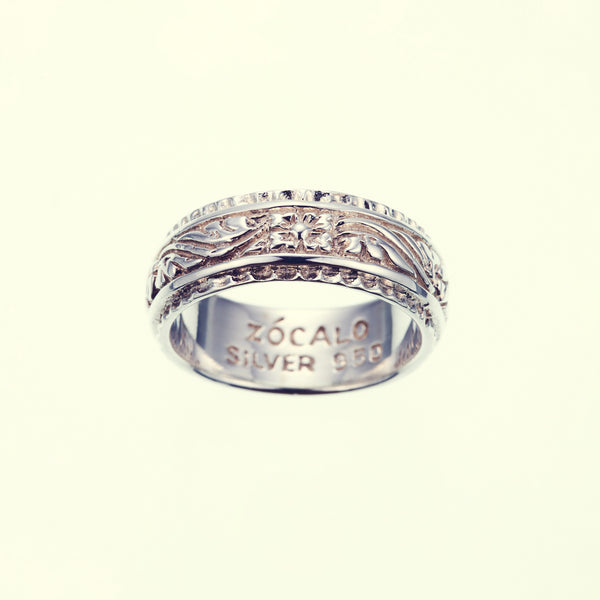 Ivy Wide Ring (White Finish)｜アイビー・ワイド・リング