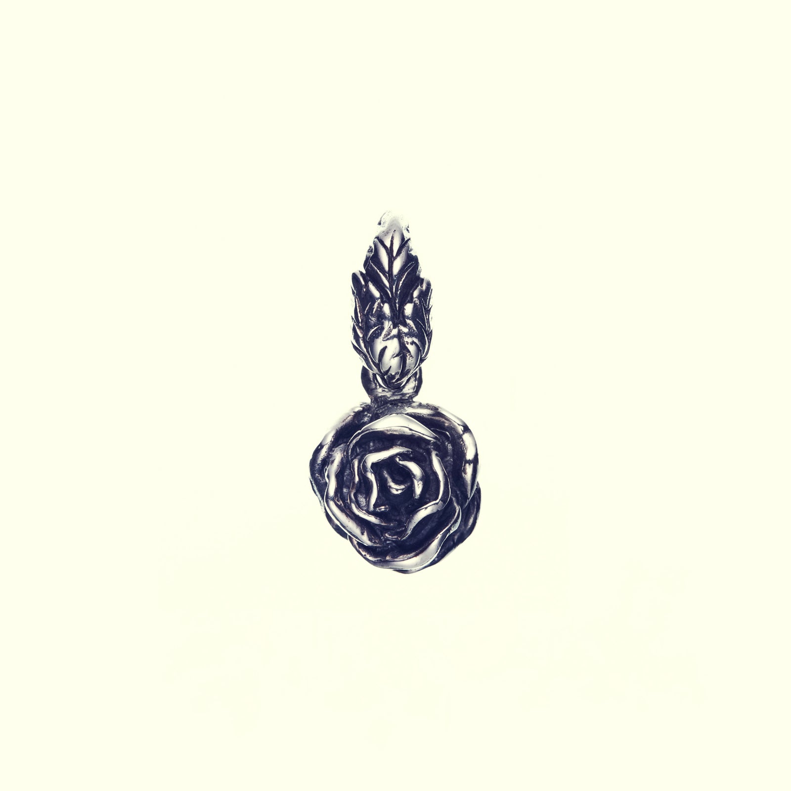 薔薇]ソカロ/[シルバーネックレス]ローズ・ペンダントトップ S