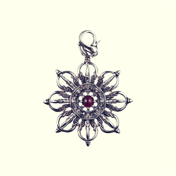 Wheel Dorje : (Crystal)｜ホイール・ドージェ・ペンダント