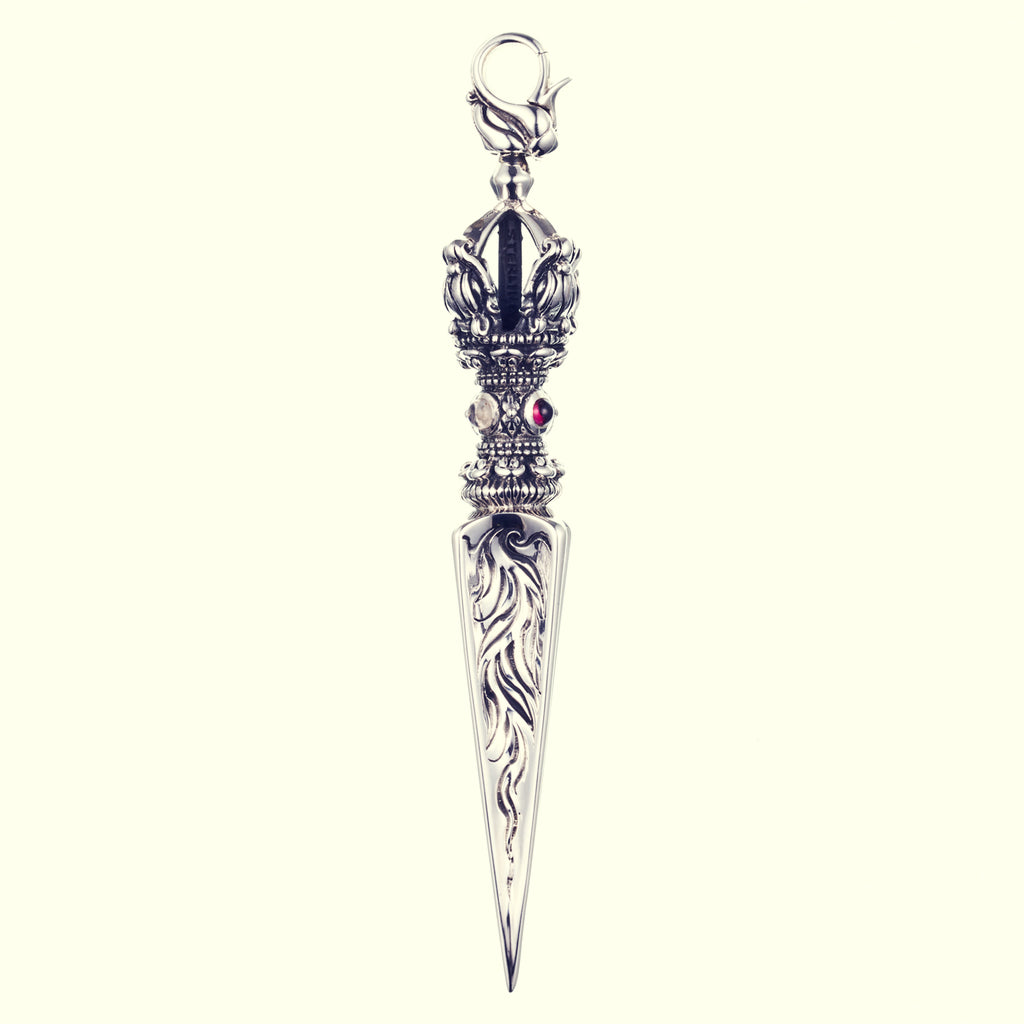 Bird Dorje Dagger (L) : (Blue Moon Stone / Garnet)｜バード・ドージェ・ダガー (L) （ ブルームーンストーン＆ガーネット）｜ – ZOCALO JAPAN OFFICIAL WEB SITE