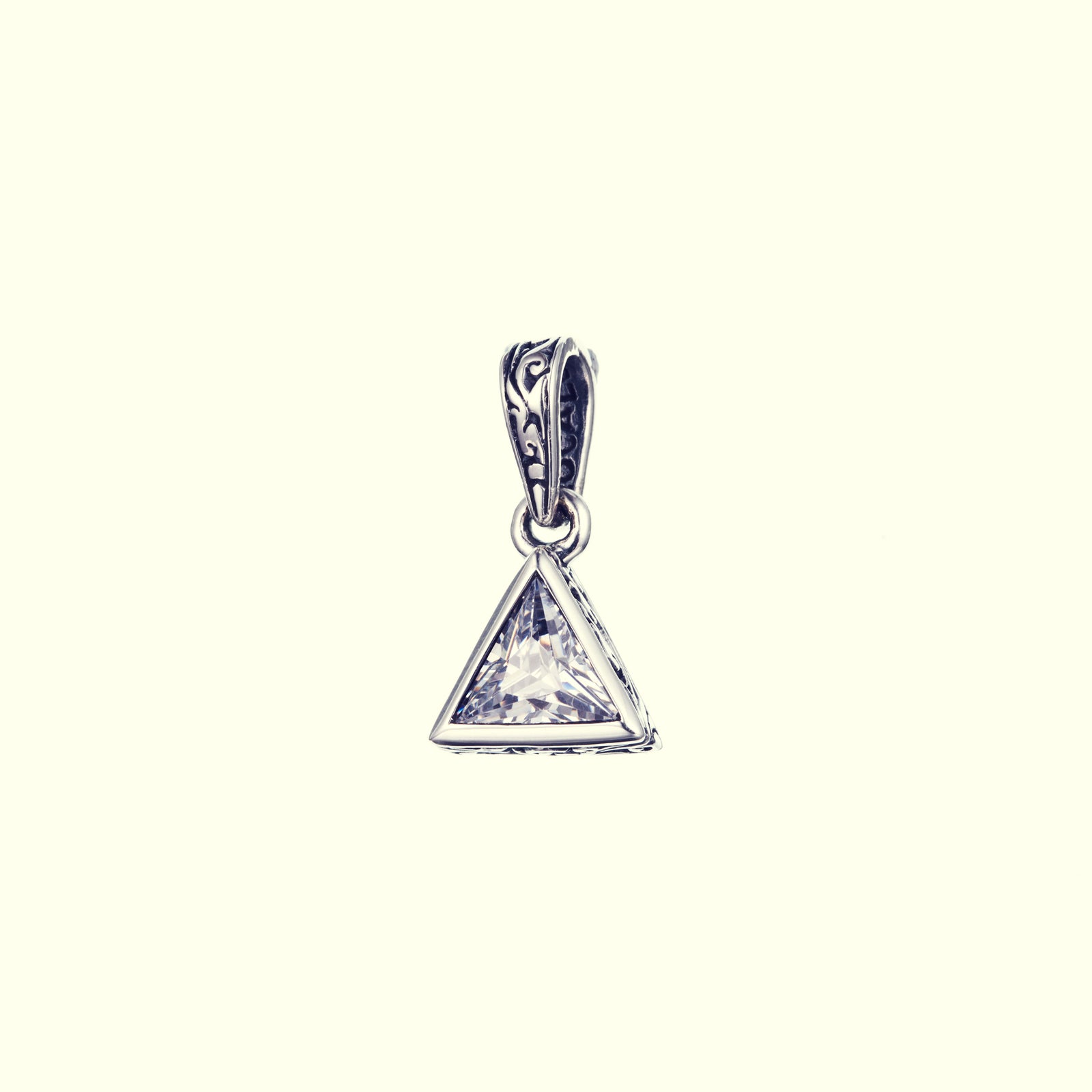 Eye of Providence Charm : (White CZ)|アイ・オブ Eye of Providence Charm : (White CZ)|アイ・オブ