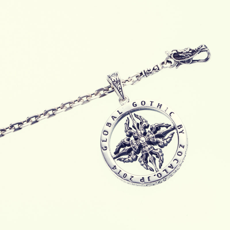 Crest of Vajra (L) : Necklace Chain Set-ZOCALO.JAPAN