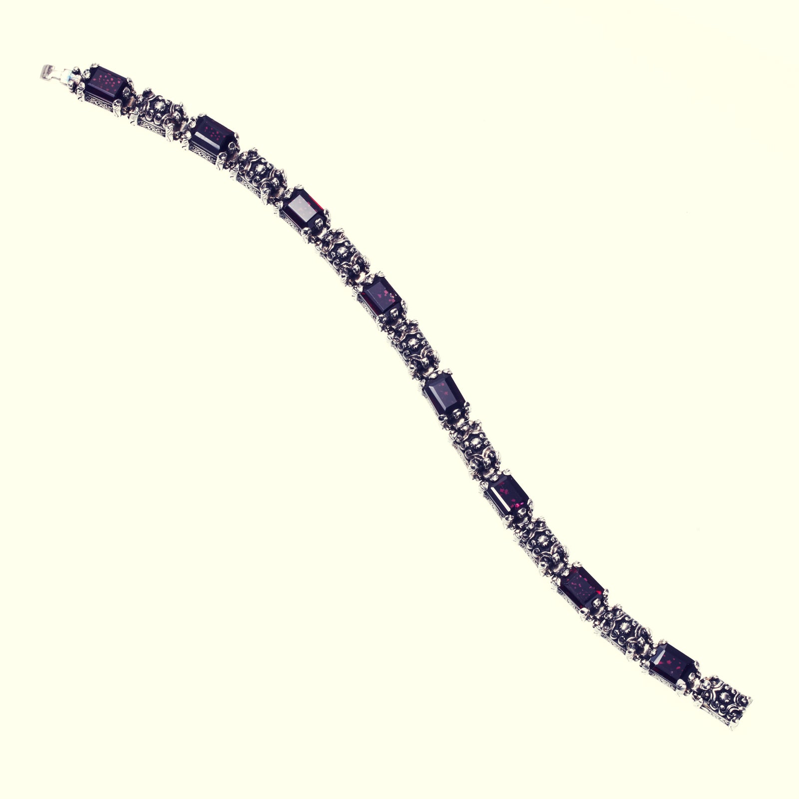 Islamic Bracelet : L (Garnet / 18.5cm)｜イスラミック・ブレスレット