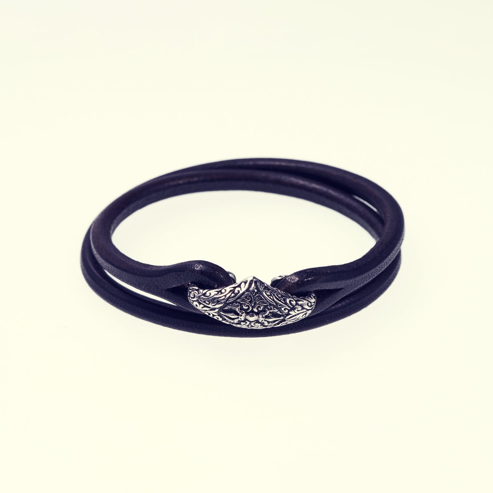 Double Wind Bracelet : M (Black) ｜ダブル・ワインド・ブレスレット