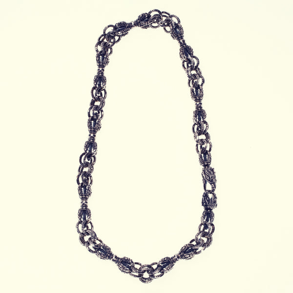 Tibetan Dragon Dorje Necklace｜チベタン・ドラゴン・ドージェ