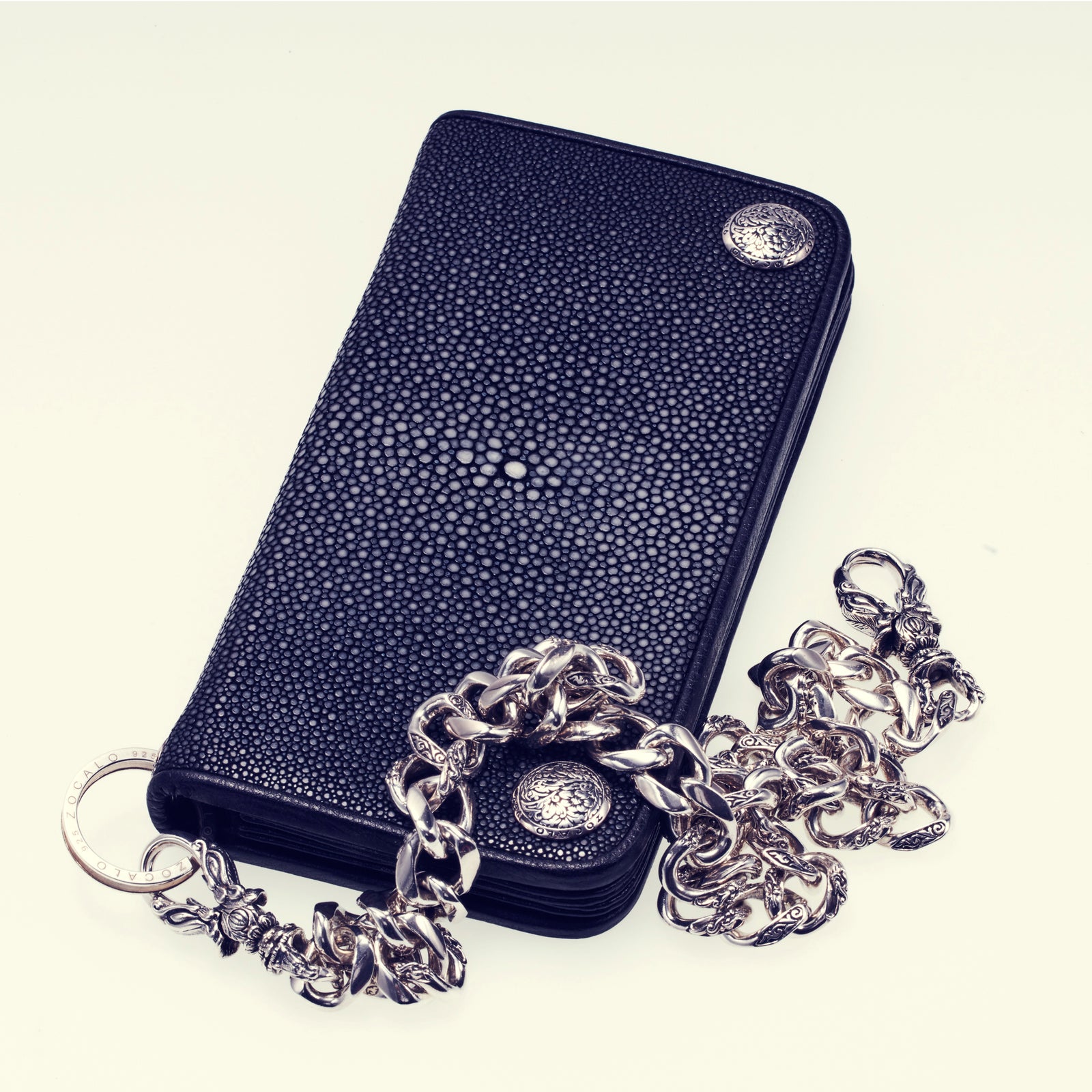 Galuchat Wallet: (L) | Galuchat Wallet (L) – ZOCALO JAPAN OFFICIAL