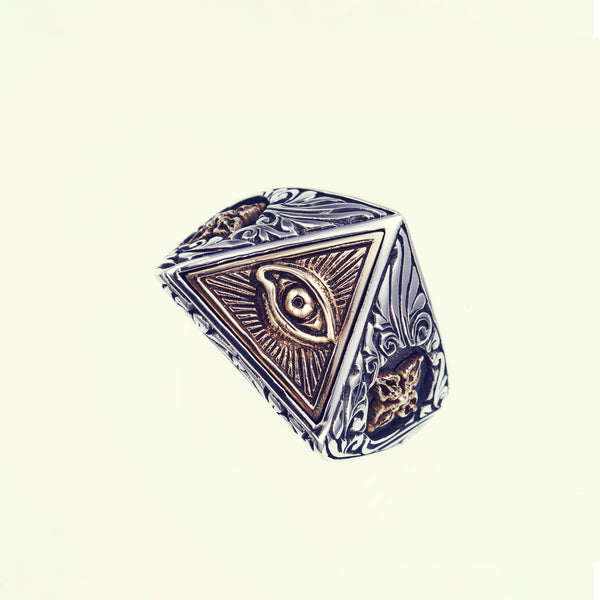 ZOCALO MIRARETERU RING プロビデンスの目 即日発送 美品 SQ2048_0000s_0000_eye_of_provi