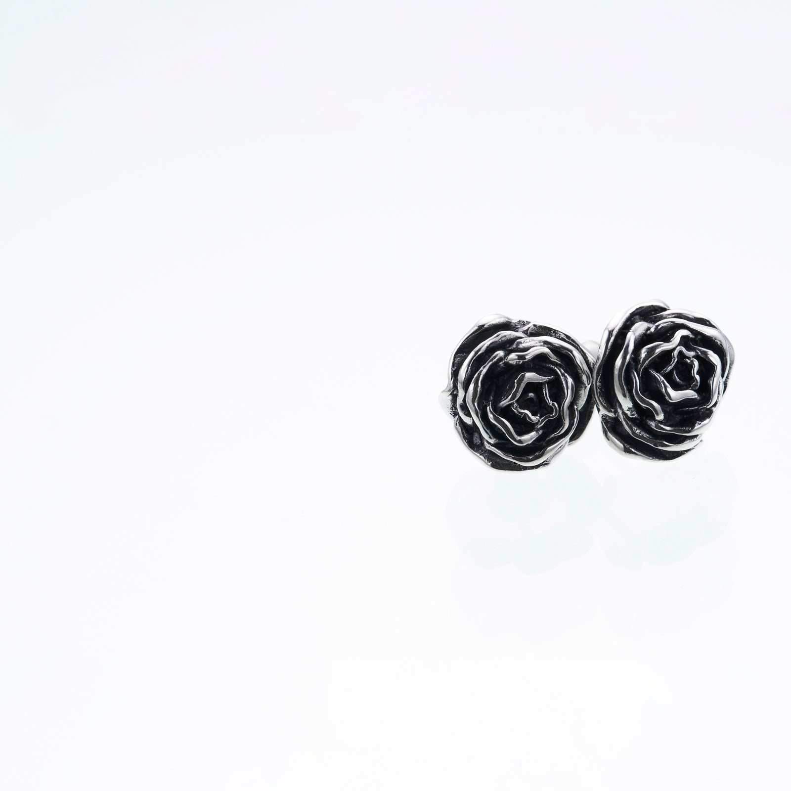 Rose Stud : (L)｜ローズ・スタッド・ピアス (L) 2Pセット