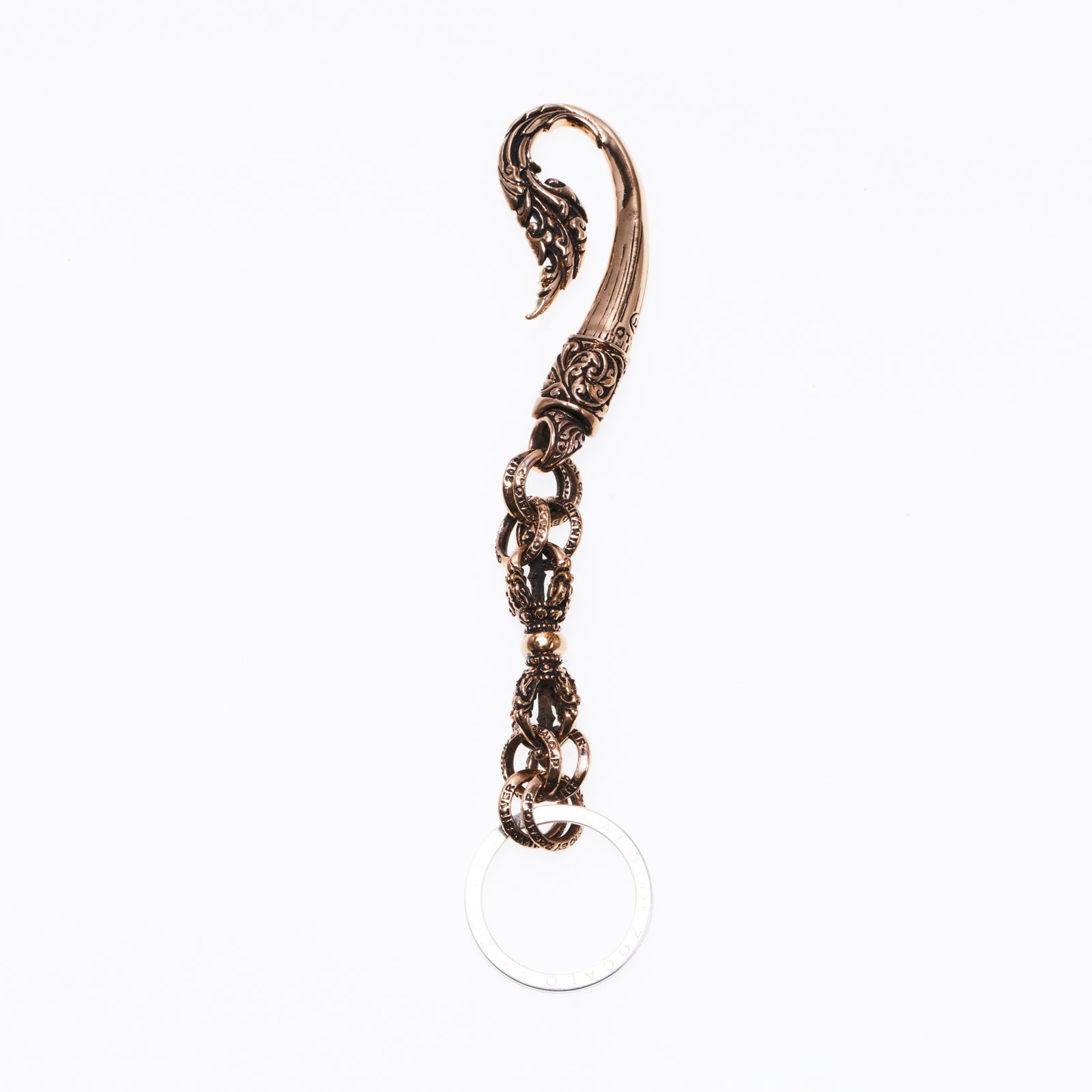 Tibetan Dragon Dorje Key Chain：Bronze｜チベタンドラゴン