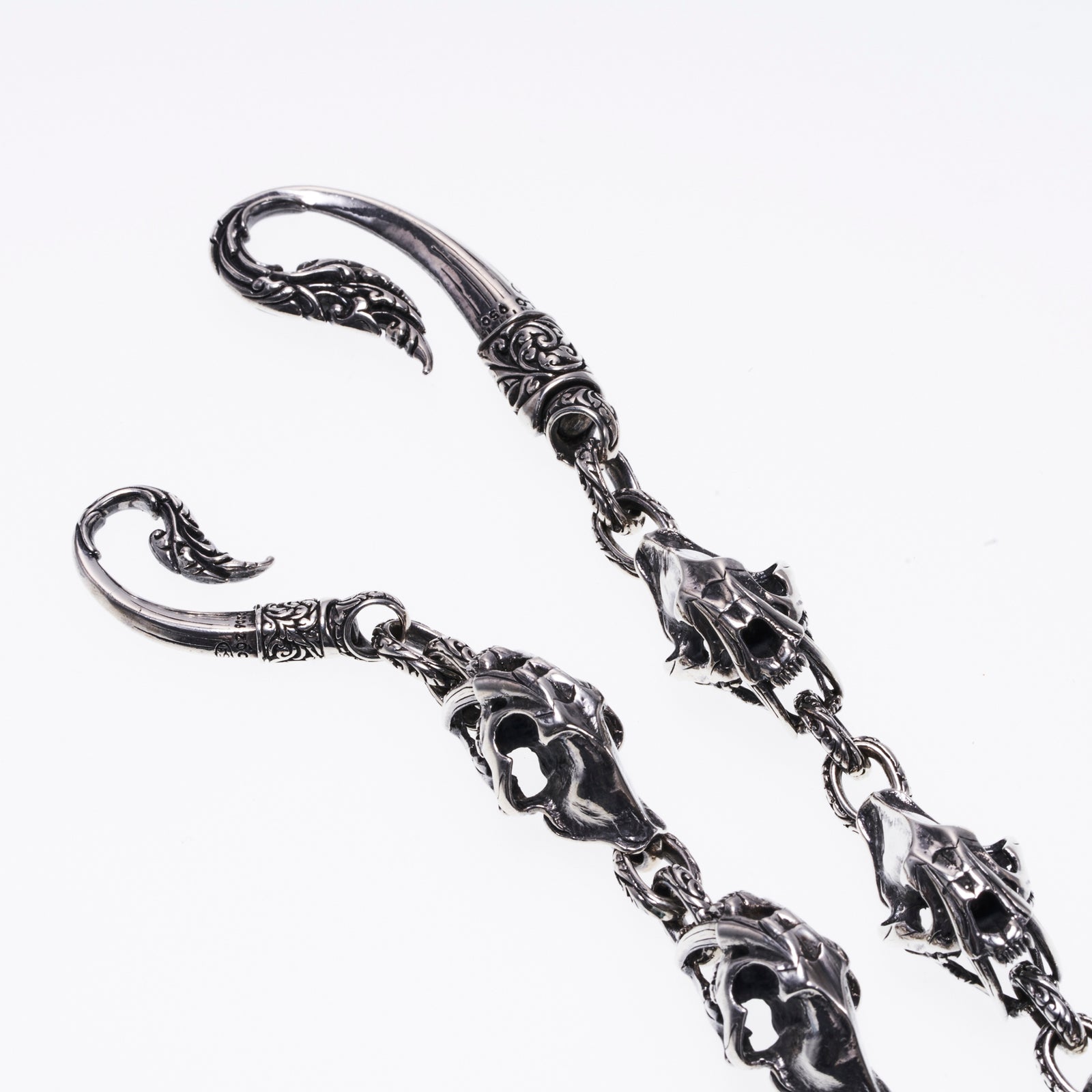 ソカロ　ZOCALO　サーベルタイガー・ウォレットチェーン Saber Toothed Tiger Wallet Chain : Type2｜サーベルタイガー