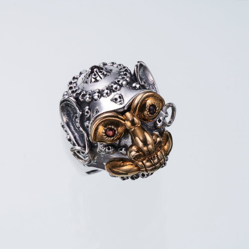 Tibetan Monkey Skull Ring-ZOCALO.JAPAN