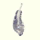 Phoenix Tail Feather : L (Rainbow Moonstone)-ZOCALO.JAPAN