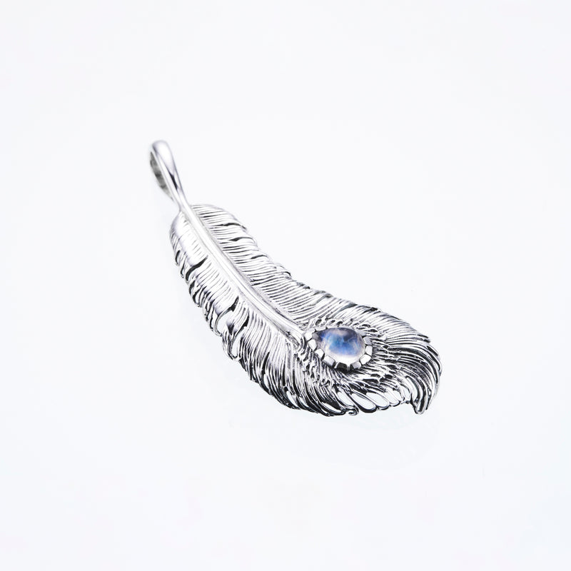 Phoenix Tail Feather : M (Rainbow Moonstone)-ZOCALO.JAPAN