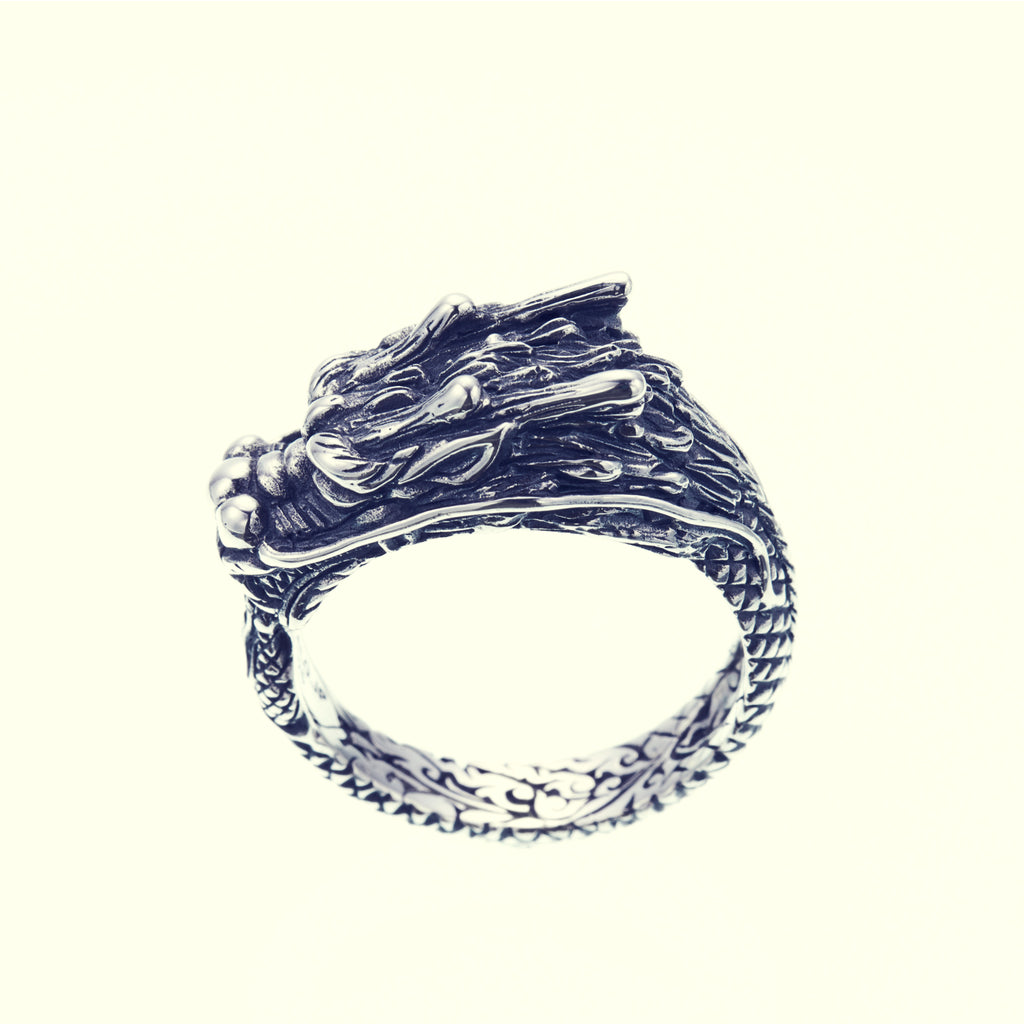 Ouroboros Dragon Ring (L)｜ウロボロス・ドラゴン・リング（L）｜龍