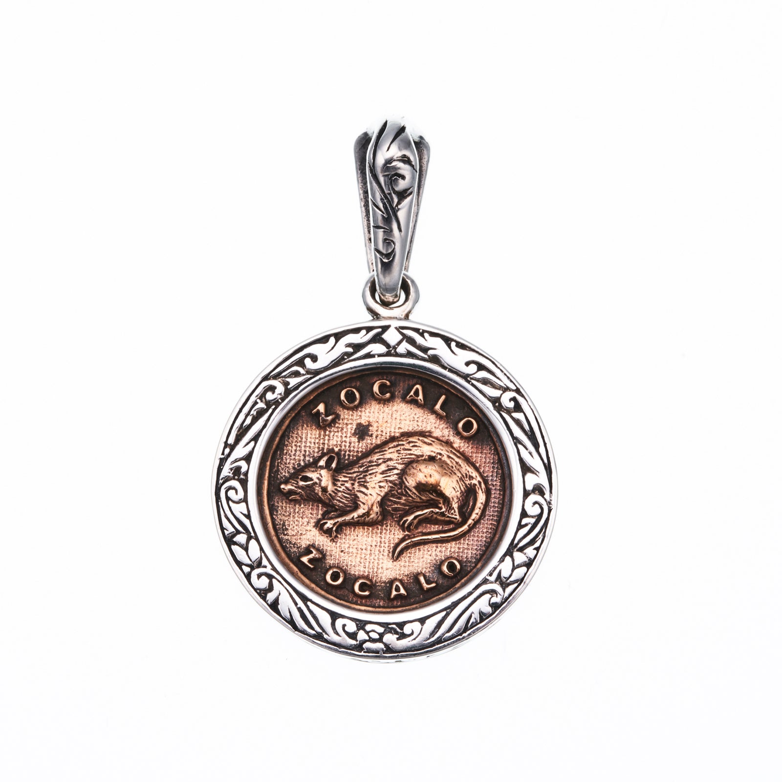 梵字守護神ペンダントトップ : (キリーク・子・千手観音) Sanskrit Guardian God Pendant Year of the Rat  – ZOCALO JAPAN OFFICIAL WEB SITE