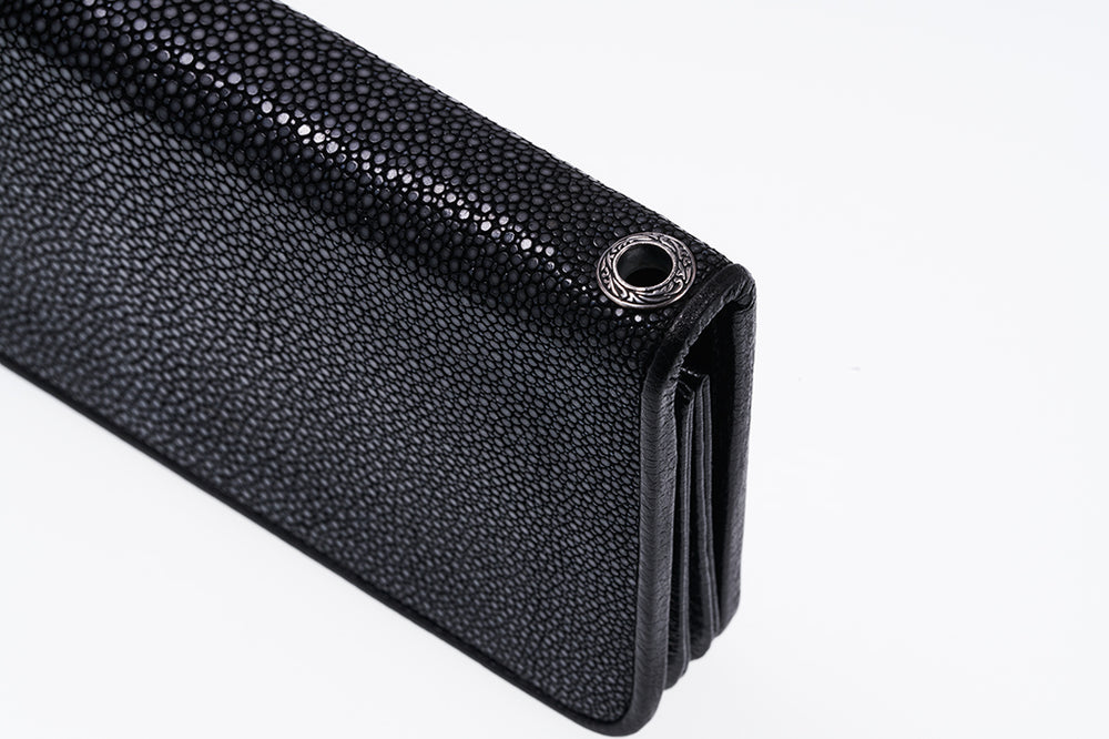 Galuchat Wallet : (L)｜ガルーシャ・ウォレット(L) – ZOCALO JAPAN