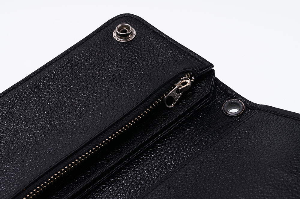 【zocalo】GALUCHAT WALLET : (M) silver925 Galuchat Wallet: (L) | Galuchat Wallet (L) – ZOCALO JAPAN OFFICIAL