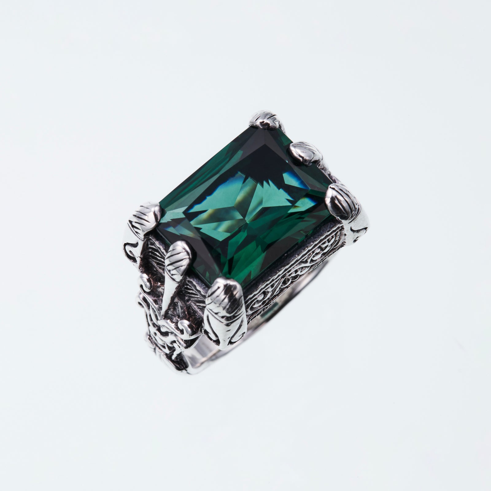 Islamic Ring : L (Green Quartz)｜イスラミック・リング : L（グリーン・クオーツ） – ZOCALO JAPAN  OFFICIAL WEB SITE