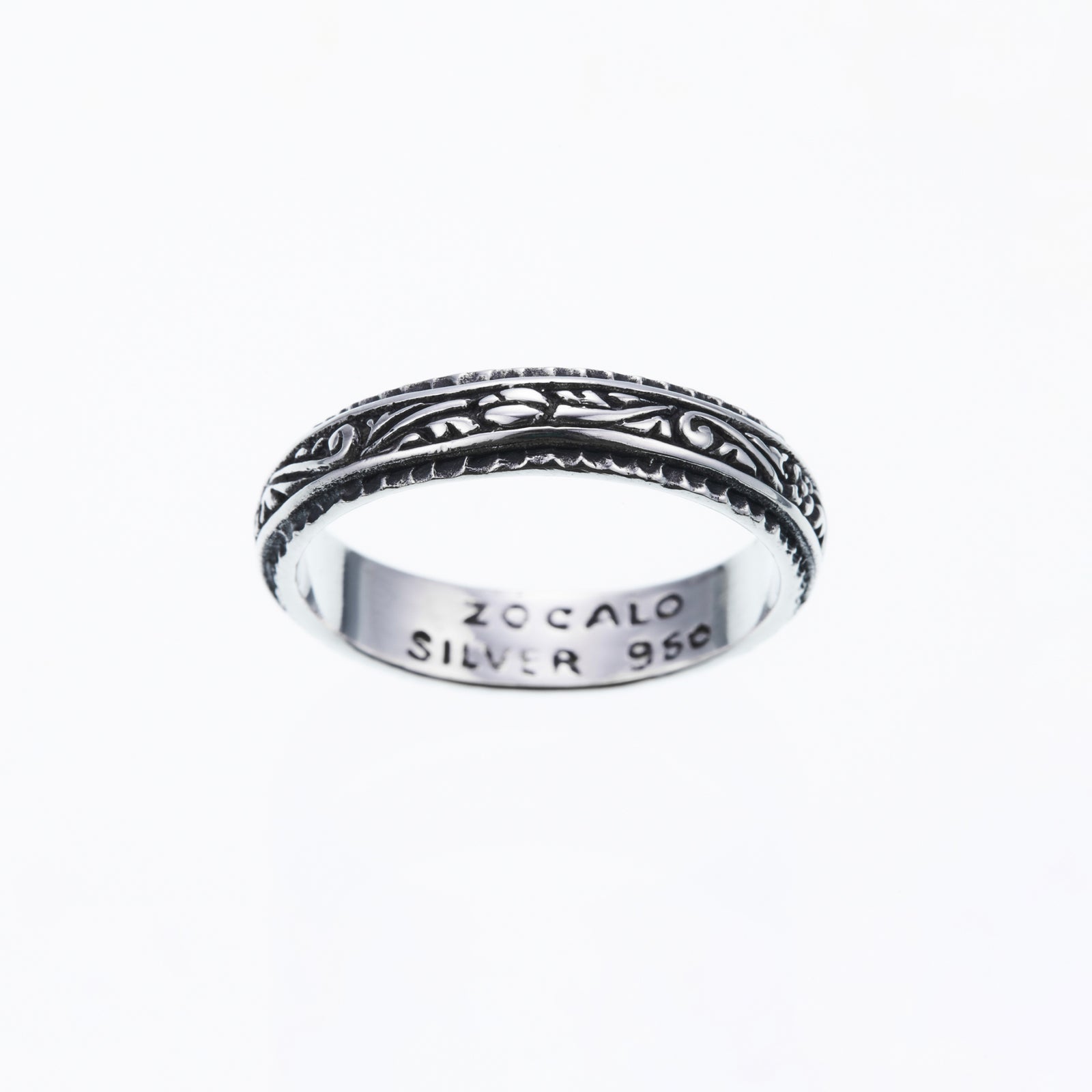 Ivy Narrow Ring (Antique Finished| Ivy Narrow Ring Antique