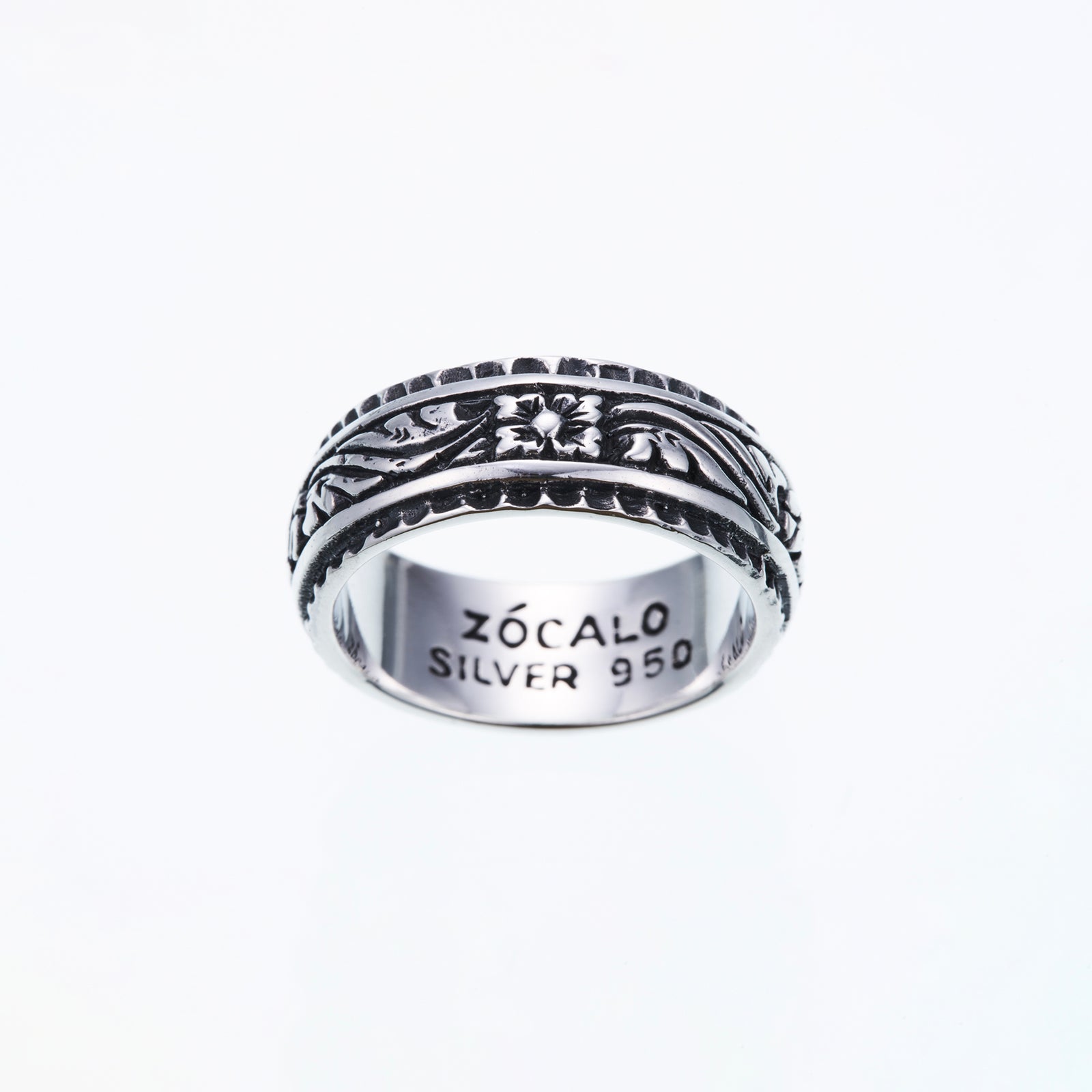 Ivy Wide Ring (Antique Finish)｜アイビー・ワイド・リング・アンティーク – ZOCALO JAPAN OFFICIAL  WEB SITE